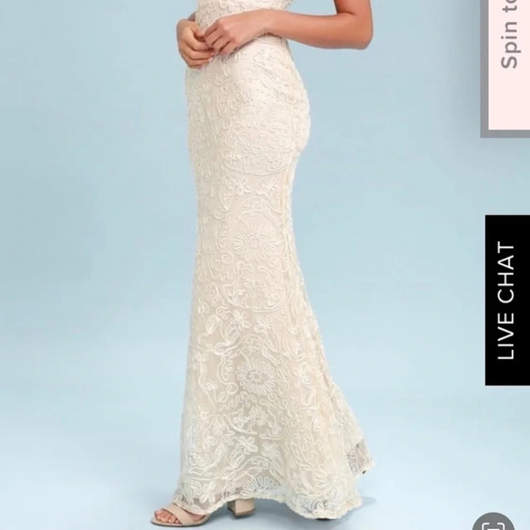 Lulu’s Ivory Dress - Picture 7 of 7